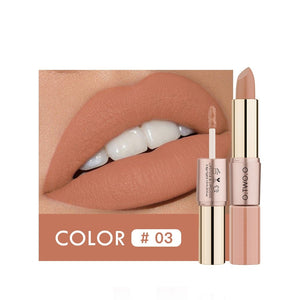 O.TWO.O 12 Colors Makeup Lipstick  (Long Lasting Moisture )